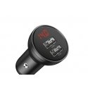 Baseus CCBX-0G mobiililaitteen laturi Universaali musta, Harmaa Tupakansytytin Auto
