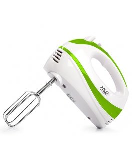 Adler AD 4205G tehosekoitin Käsisekoitin 300 W Vihreä, Valkoinen