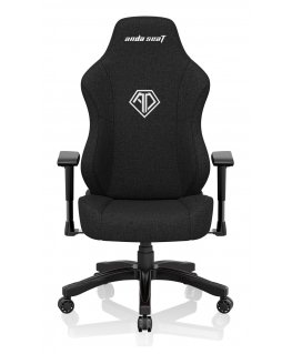 Anda Seat Phantom 3 Lauaarvuti mänguri tool Polsterdatud pehme iste Must