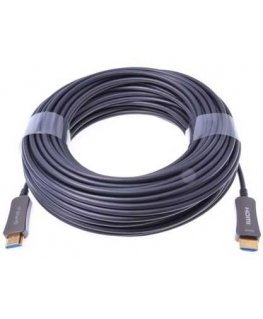 PREMIUMCORD HDMI Optical Fiber Cable High Speed with Ethernet. 4K@60Hz, 40m, M/M, gold-plated connectors.