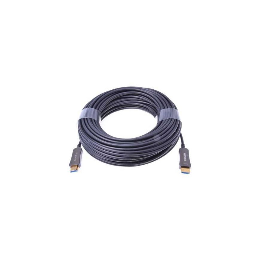 PREMIUMCORD HDMI-optinen kuitukaapeli High Speed Etherillä. 4K@60Hz, 40m, M/M, kullatut liittimet