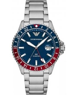 Laikrodis EMPORIO ARMANI MIESTEN KELLO AR11590 - Diver GMT (zi112b)