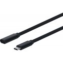 Fuj:tech USB-C - USB-C -jatkokaapeli, 3 m