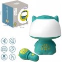 WOOPIE Multifunctional RGB Lamp Bluetooth Speaker Karaoke Voice Modulator SD Card Turquoise WOOPIE Multifunctional RGB Lamp Bluetooth Speaker Karaoke Voice Modulator SD Card Turquoise