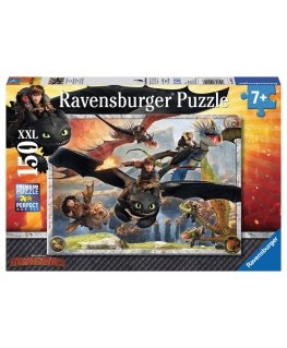 Ravensburger Drachenzähmen leicht gemacht Dėlionė 150 vnt