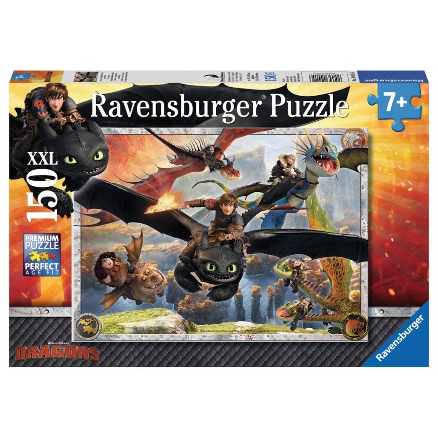 Ravensburger Drachenzähmen leicht gemacht Puzle 150 pcs