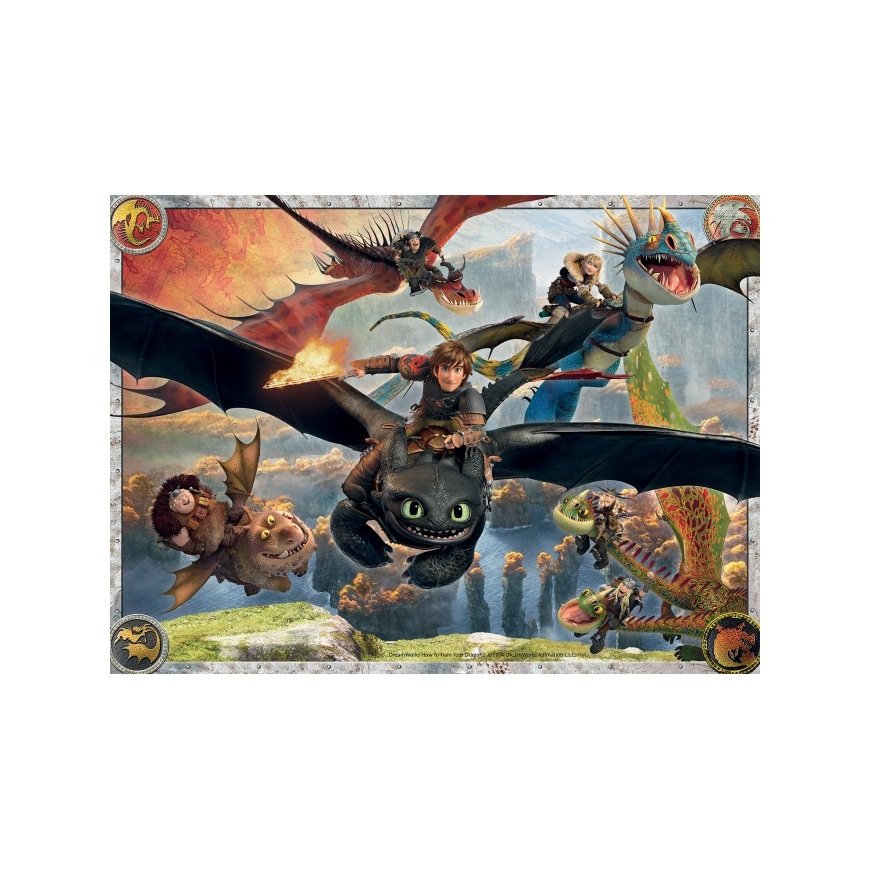 Ravensburger Drachenzähmen leicht gemacht Pusle 150 tk – 2