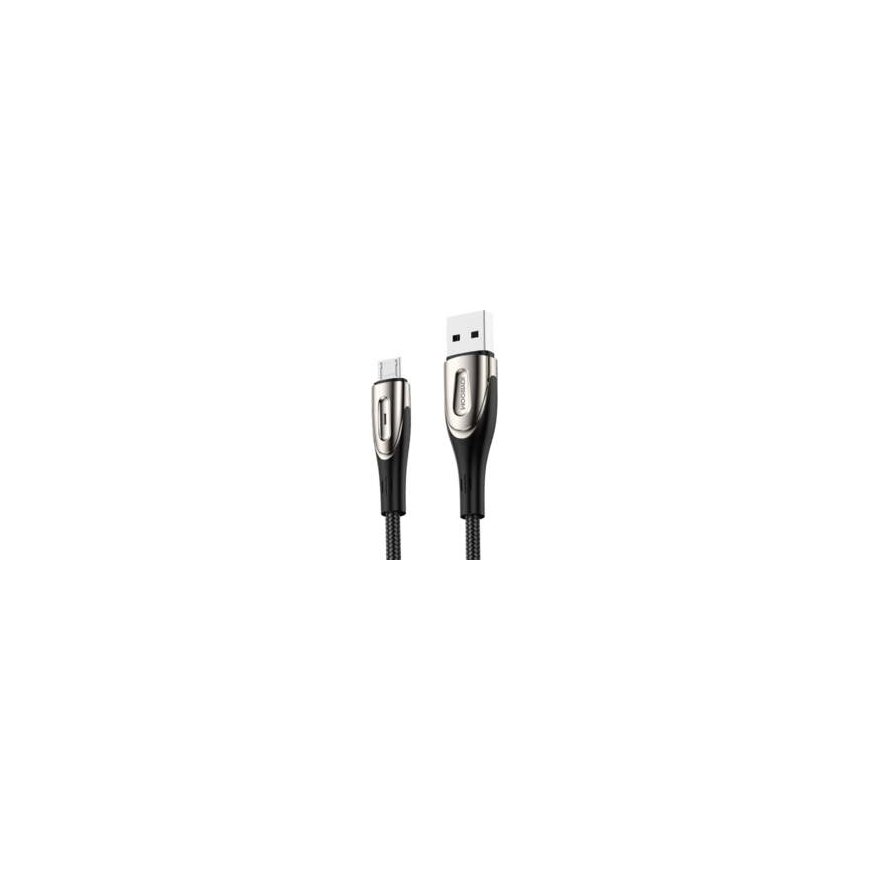 USAMS Cloud Series US-SJ658 6A USB-A to USB-C 1.2m black – 2