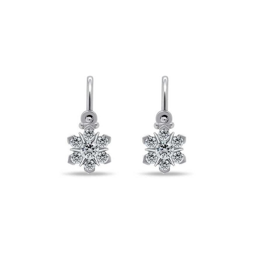 Brilio Silver Brilio Sidabrinis Девичьи Сияющие Серебряные Серьги Цветы EA188W – 2