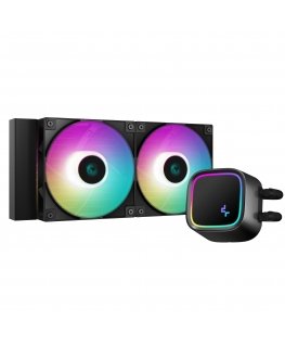DeepCool LE520 Protsessor Kõik-ühes vedelikujahuti 12 cm Must 1 tk