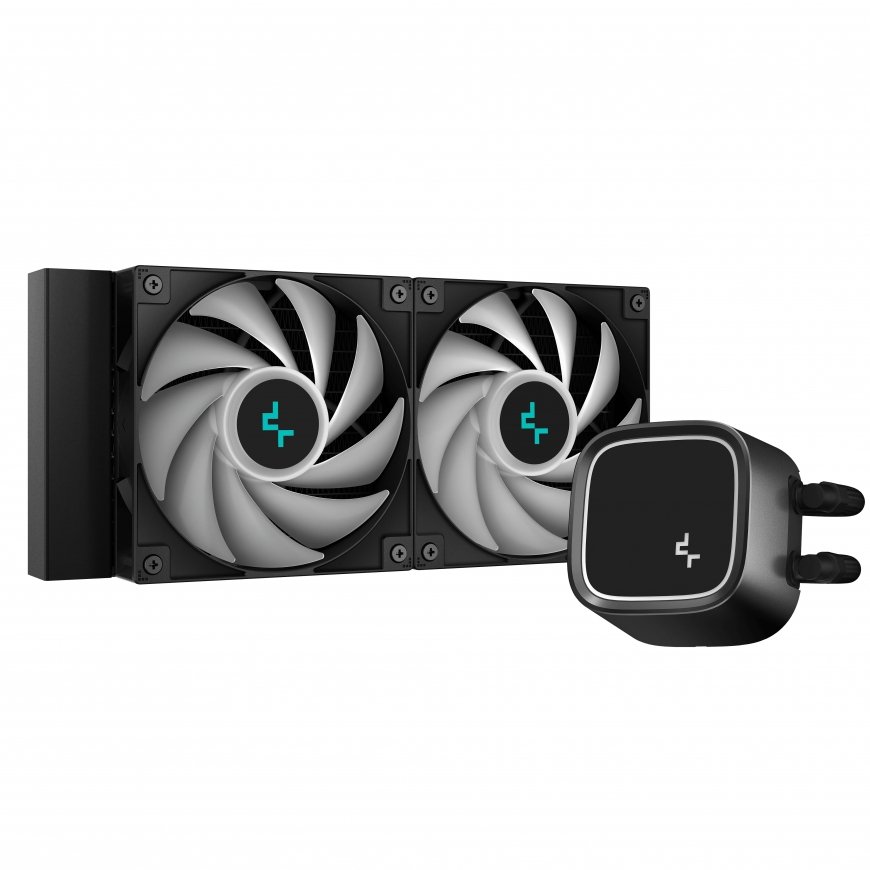 DeepCool LE520 Protsessor Kõik-ühes vedelikujahuti 12 cm Must 1 tk – 2