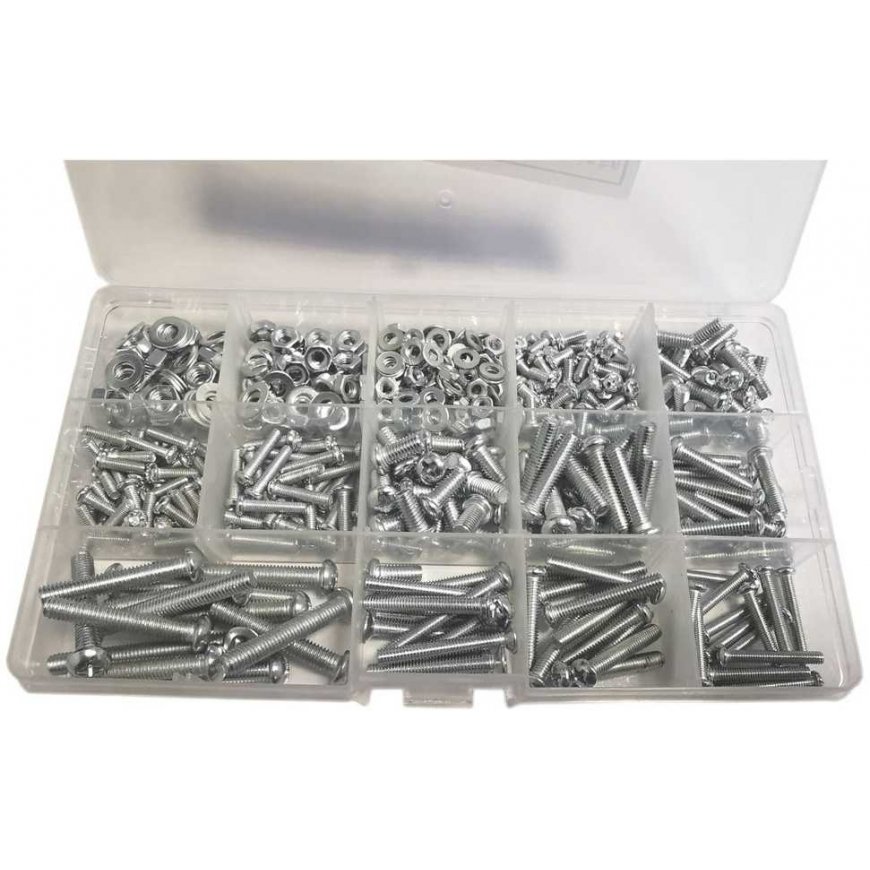 Kruvi Oem Poldid ja mutrid komplekt M3/M4/M5 - 500 tk.