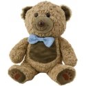 Lean Toys Pehmolelu Nalle Sinisellä Solmulla 30 cm Lean Toys Pehmolelu Nalle Sinisellä Solmulla 30 cm