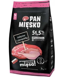 Pan Mięsko Sausais suņu barība Venos ar fazānu (kucēnu) čipsiem XS 3kg