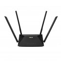 ASUS RT-AX53U bezvadu rūteris Tīkls Gigabit Ethernet Divkāršā frekvenču josla (2.4 GHz / 5 GHz) Meln ASUS RT-AX53U bezvadu rūteris Tīkls Gigabit Ethernet Divkāršā frekvenču josla (2.4 GHz / 5 GHz) Meln