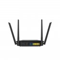 ASUS RT-AX53U bezvadu rūteris Tīkls Gigabit Ethernet Divkāršā frekvenču josla (2.4 GHz / 5 GHz) Meln ASUS RT-AX53U bezvadu rūteris Tīkls Gigabit Ethernet Divkāršā frekvenču josla (2.4 GHz / 5 GHz) Meln