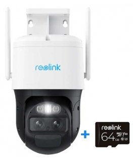 Reolink TrackMix Series G770 Skliautas IP apsaugos kamera Lauke 2560 x 1440 pikseliai Lubos / siena