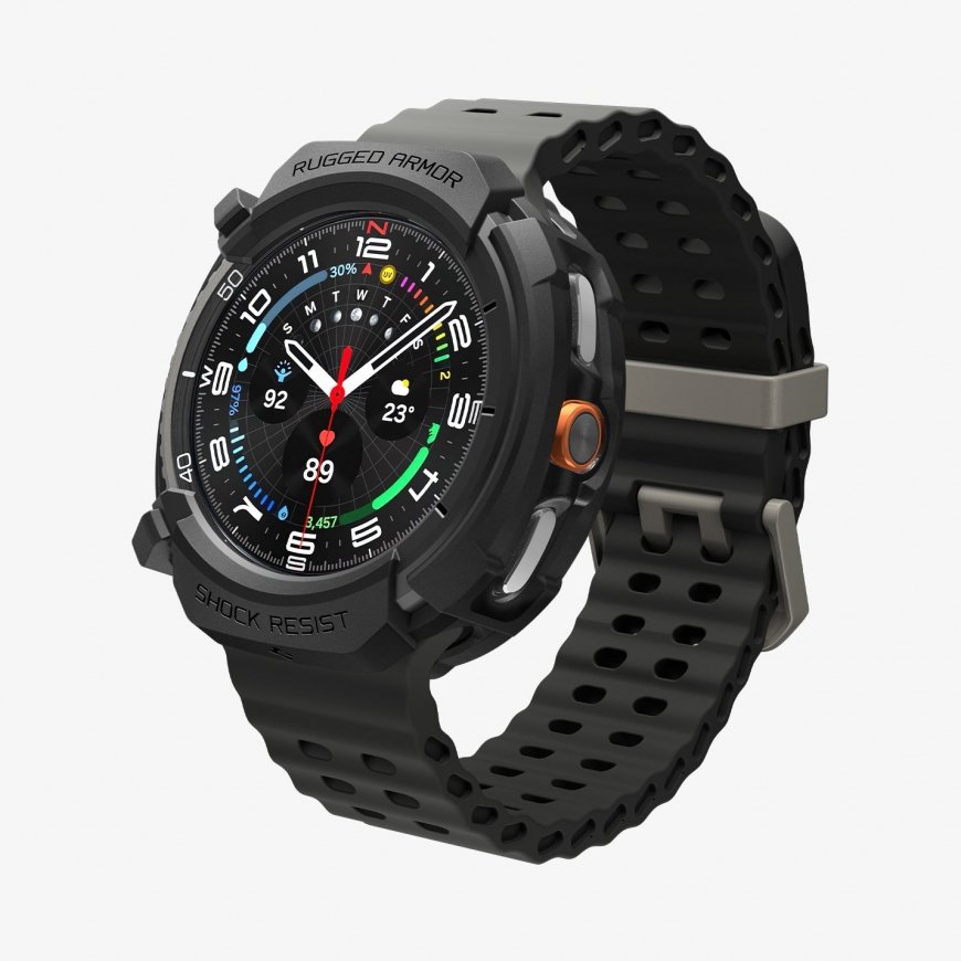 Spigen Rugged Armor Ietvars Melns Termoplastiska poliuretāna (TPU) – 3