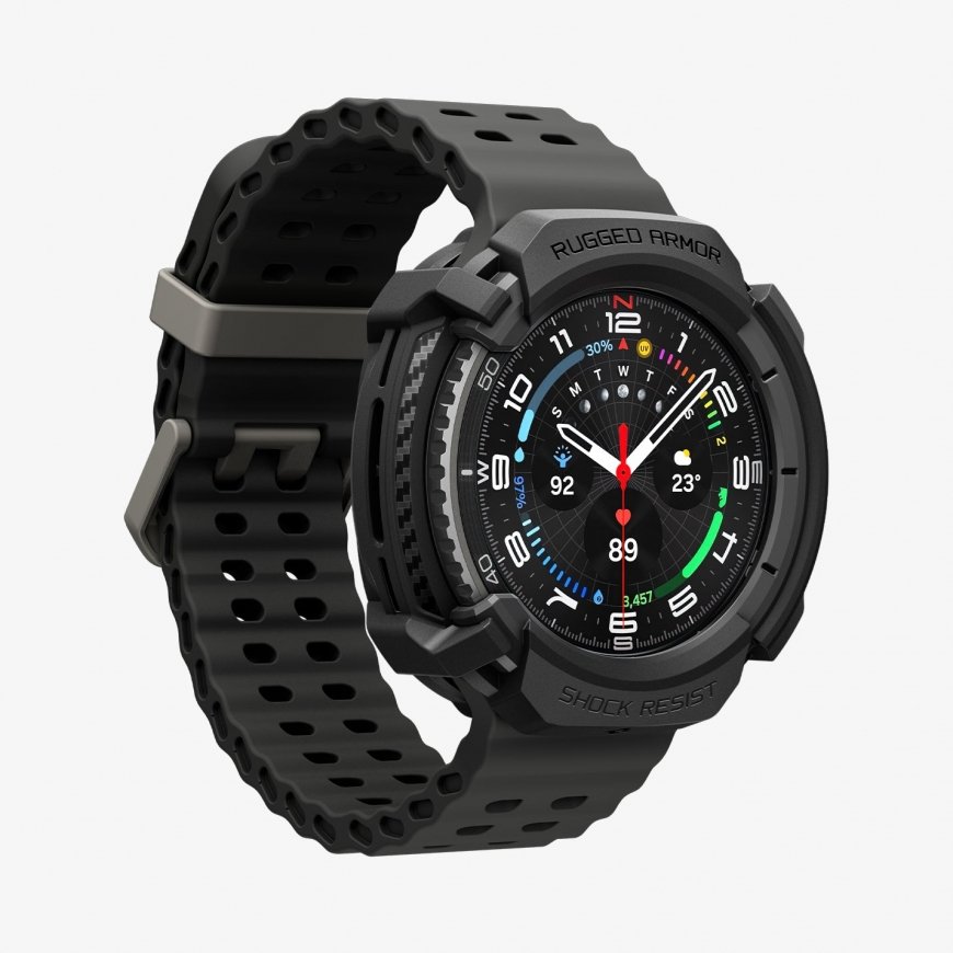 Spigen Rugged Armor Ietvars Melns Termoplastiska poliuretāna (TPU) – 4