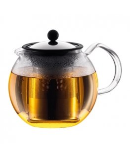 Bodum Assam tea maker 1 L Chrome, Transparent