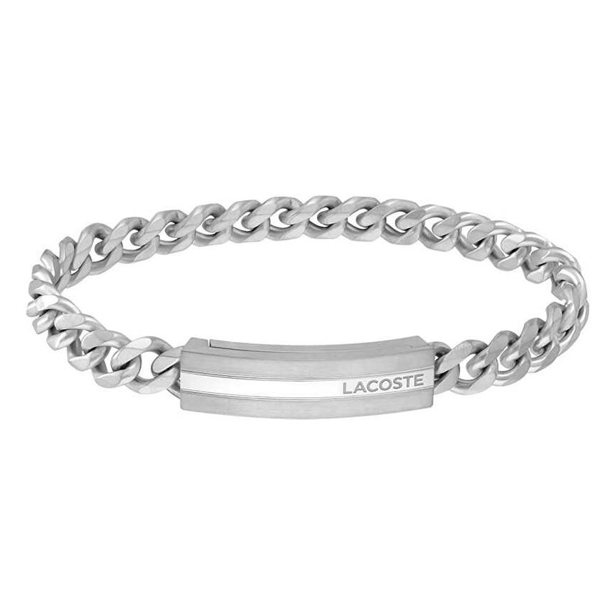 Lacoste Adventurer 2040091 madinga plieno apyrankė