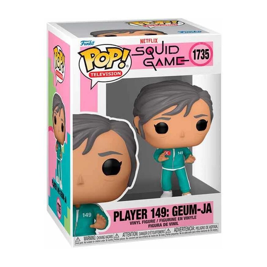 Funko POP Figure Squid Game Player 149: Geum-Ja – 2