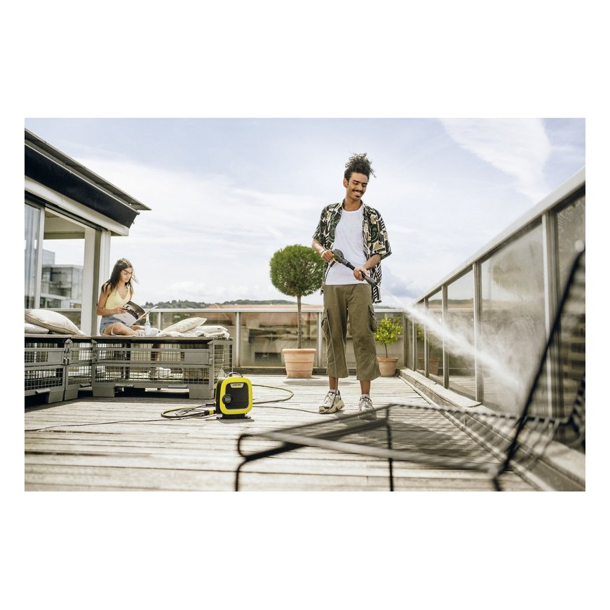 Kärcher K Mini pressure washer Compact Electric 360 l/h 1400 W Black, Yellow – 4