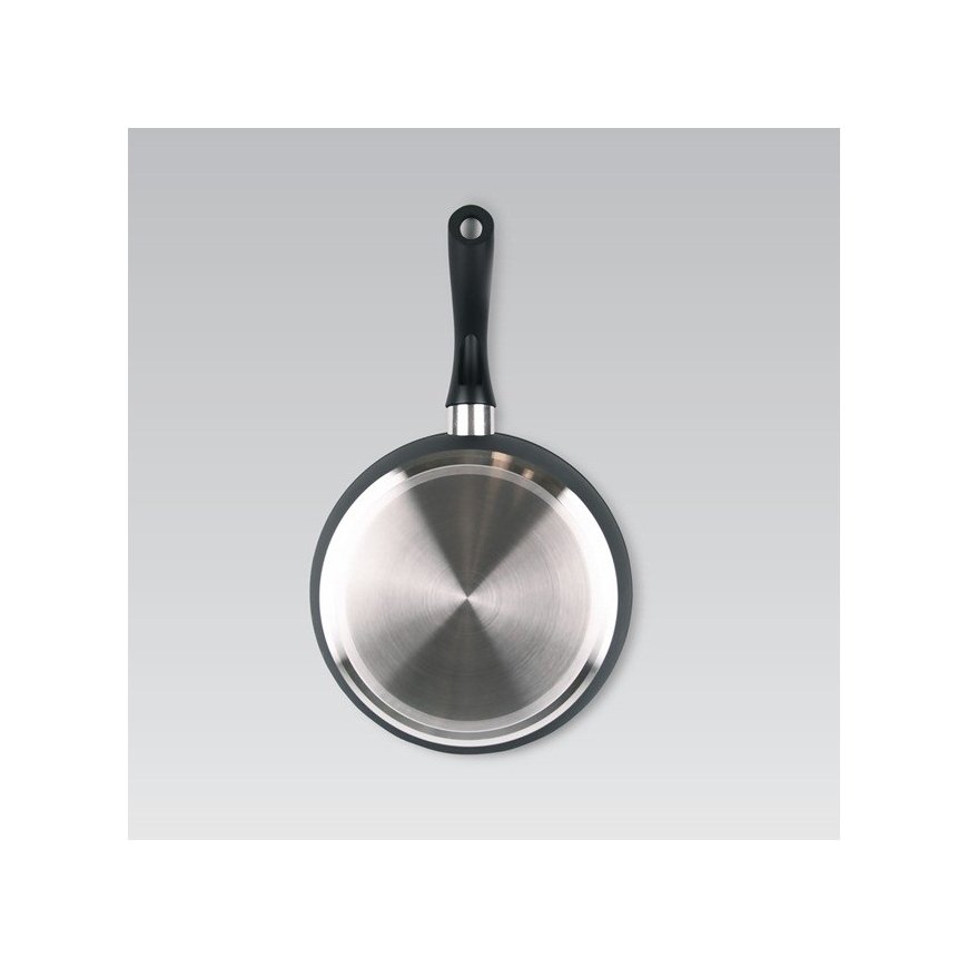 Maestro MR-1205-28 Frying pan with lid, 28 cm, black – 2
