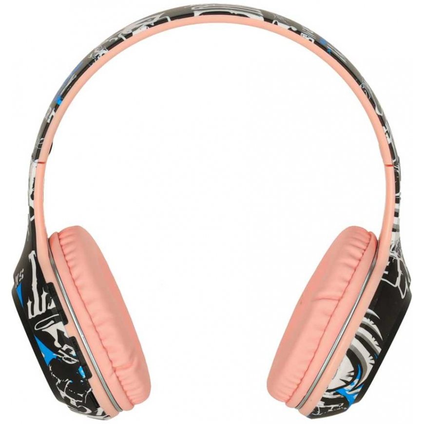 Bluetooth belaidės ausinės į ausis "Gaming Sport" rožinės spalvos – 5