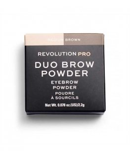 Makeup Revolution, REVOLUTION PRO, Vegan, Eyebrow Powder, Medium