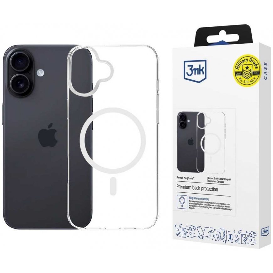 Чехол 3MK Armor MagCase для Apple iPhone 16 Plus