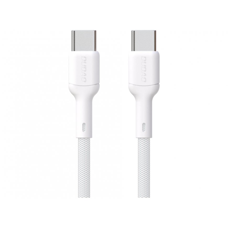 Dudao L9C USB-C uz USB-C 2m Balts – 2