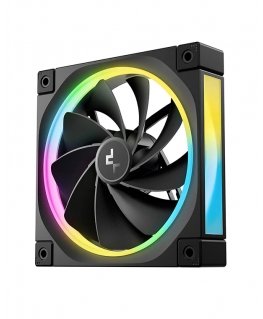 DeepCool FL12R Datora korpusam Ventilators 12 cm Melns 1 pcs