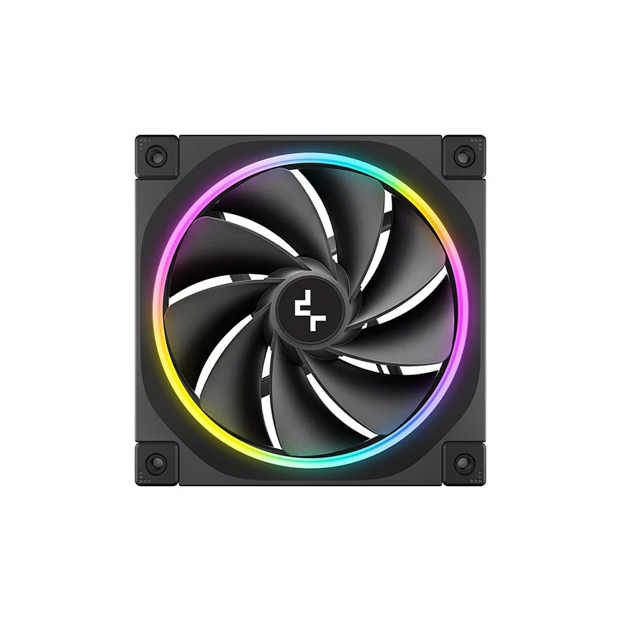 DeepCool FL12R Datora korpusam Ventilators 12 cm Melns 1 pcs – 2