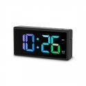Hama Ibiza Digital alarm clock Black, Grey