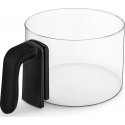 Öljytön paistolevy 4Swiss ABB-G24 Pure Glass Musta