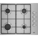 Beko HIBG64120SX pliidiraud Roostevaba teras Sisseehitatud 60 cm Gaas 4 tsoon(id) Beko HIBG64120SX pliidiraud Roostevaba teras Sisseehitatud 60 cm Gaas 4 tsoon(id)