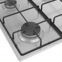 Beko HIBG64120SX 60cm Gas Hob with Side Knob Controls Beko HIBG64120SX 60cm Gas Hob with Side Knob Controls