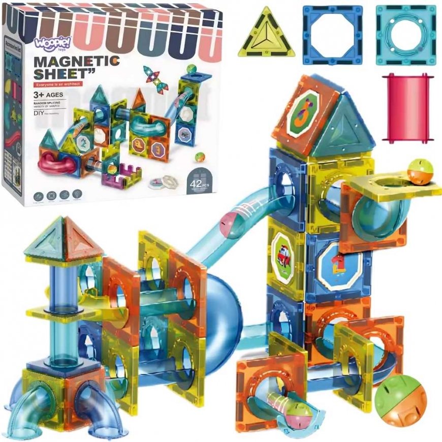 WOOPIE magnētiskie konstruktori 3D izglītojošais komplekts