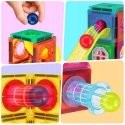 WOOPIE magnetic constructors 3D educational set for ball running, 42 pcs. WOOPIE magnetic constructors 3D educational set for ball running, 42 pcs.