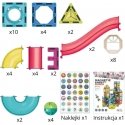 WOOPIE magnetic constructors 3D educational set for ball running, 42 pcs. WOOPIE magnetic constructors 3D educational set for ball running, 42 pcs.