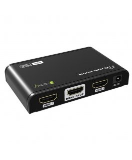 Techly IDATA HDMI2-4K2HDR videojagur HDMI 2x HDMI