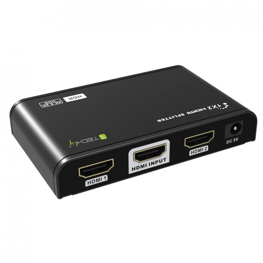 Techly IDATA HDMI2-4K2HDR video sadalītājs HDMI