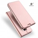 Guess PU fiksuotas blizgus 4G metalinis logotipas dėklas iPhone 17 rožinis
