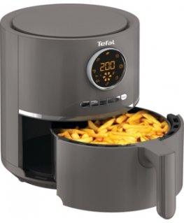 Tefal Ultra Fry Digital EY111B Vienas 4,2 L 1400 W Karšto oro gruzdintuvė Pilka
