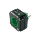 Ansmann AES1 toiteadapter ja vaheldi Must