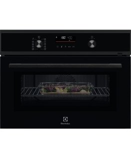 Electrolux COM800CB 600 CombiQuick комбинированная печь, черная