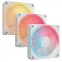 Corsair iCUE LINK LX120-R RGB Kompiuterio korpusui Ventiliatorius 12 cm Balta 3 vnt