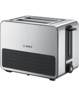 Bosch TAT7S25 тостер 2 ломтик(а) 1050 W Черный, Серый