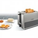 Bosch TAT7S25 leivänpaahdin 2 viipale(i)ta 1050 W musta, Harmaa
